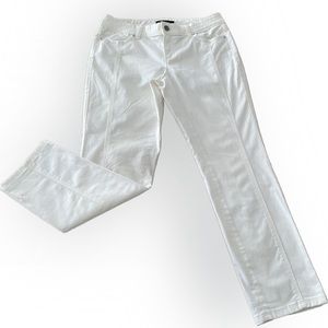 White House Black Market Women’s Cropped Jeans Size:2 Color:Cream